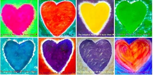 Intuitive Hearts by Suzie Cheel