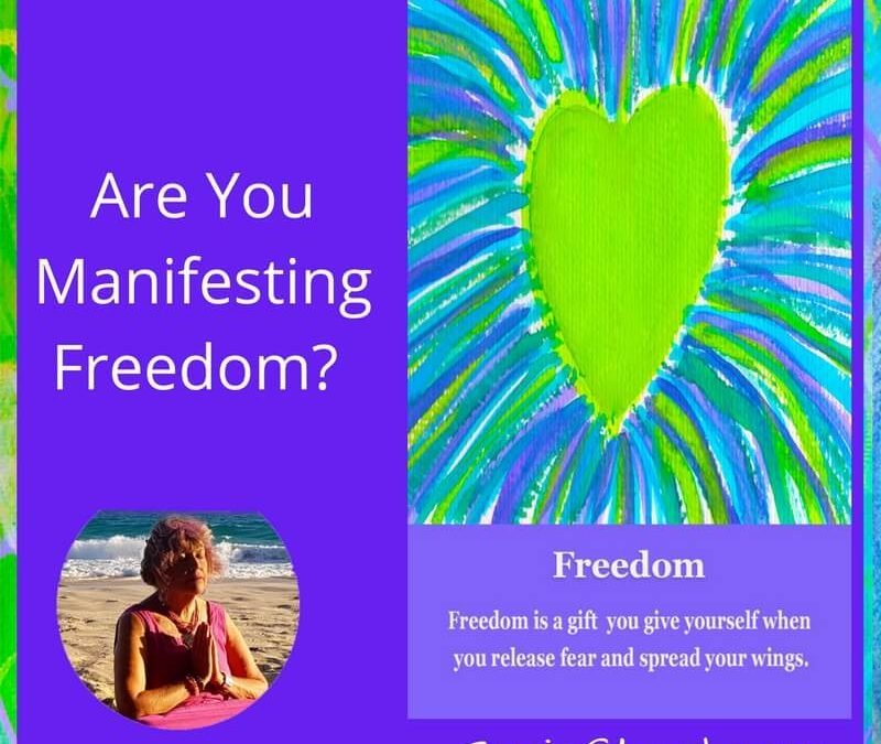 ARE YOU MANIFESTING FREEDOM?
