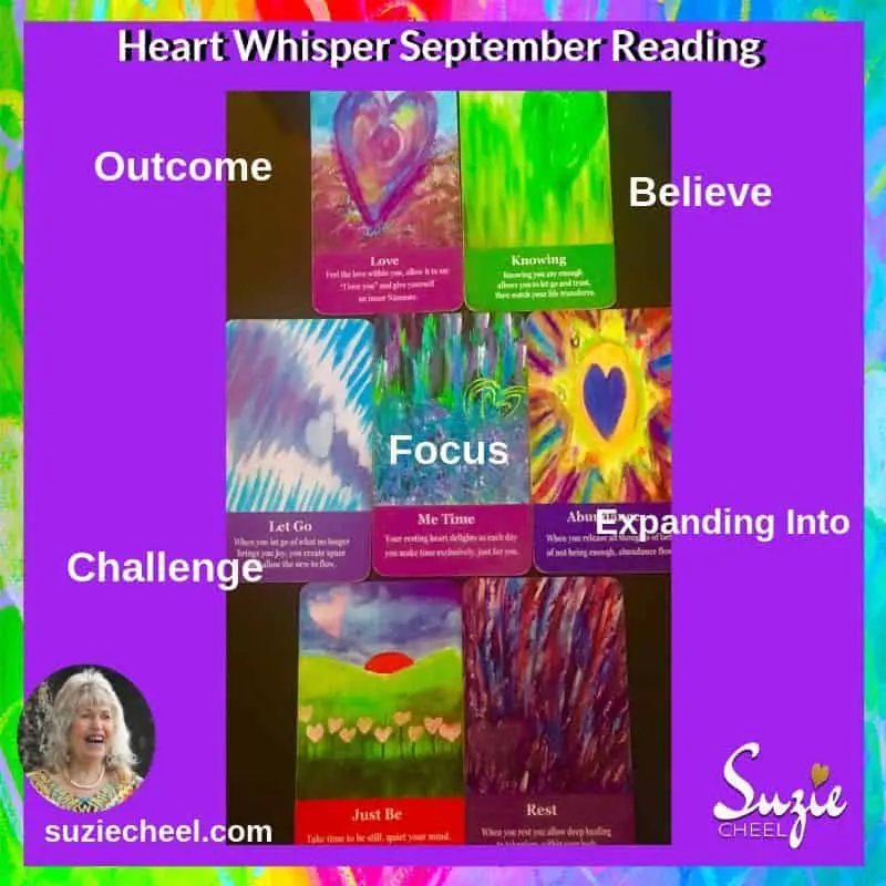 Heart Whisper oracle card reading