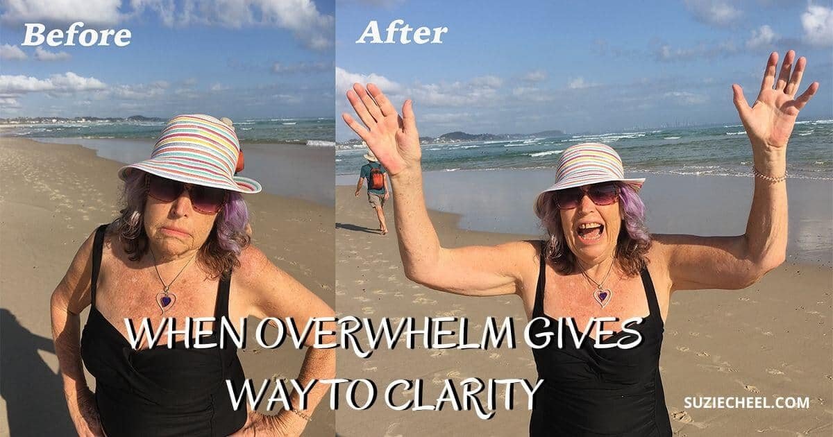 OVERWHELM GIVES WAY TO CLARITY