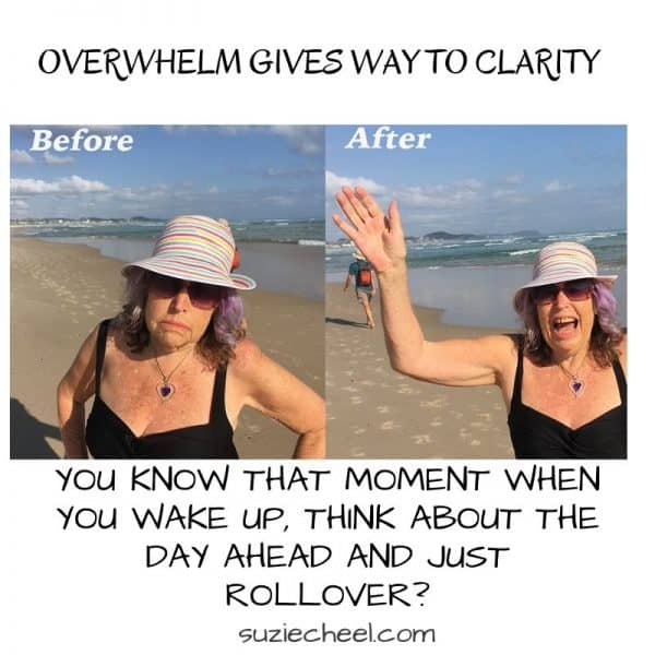 OVERWHELM GIVES WAY TO CLARITY